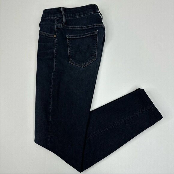 Mother Women’s High Waisted Looker Coffee Tea & Me Skinny Designer Jeans W26/L27 - Picture 3 of 12